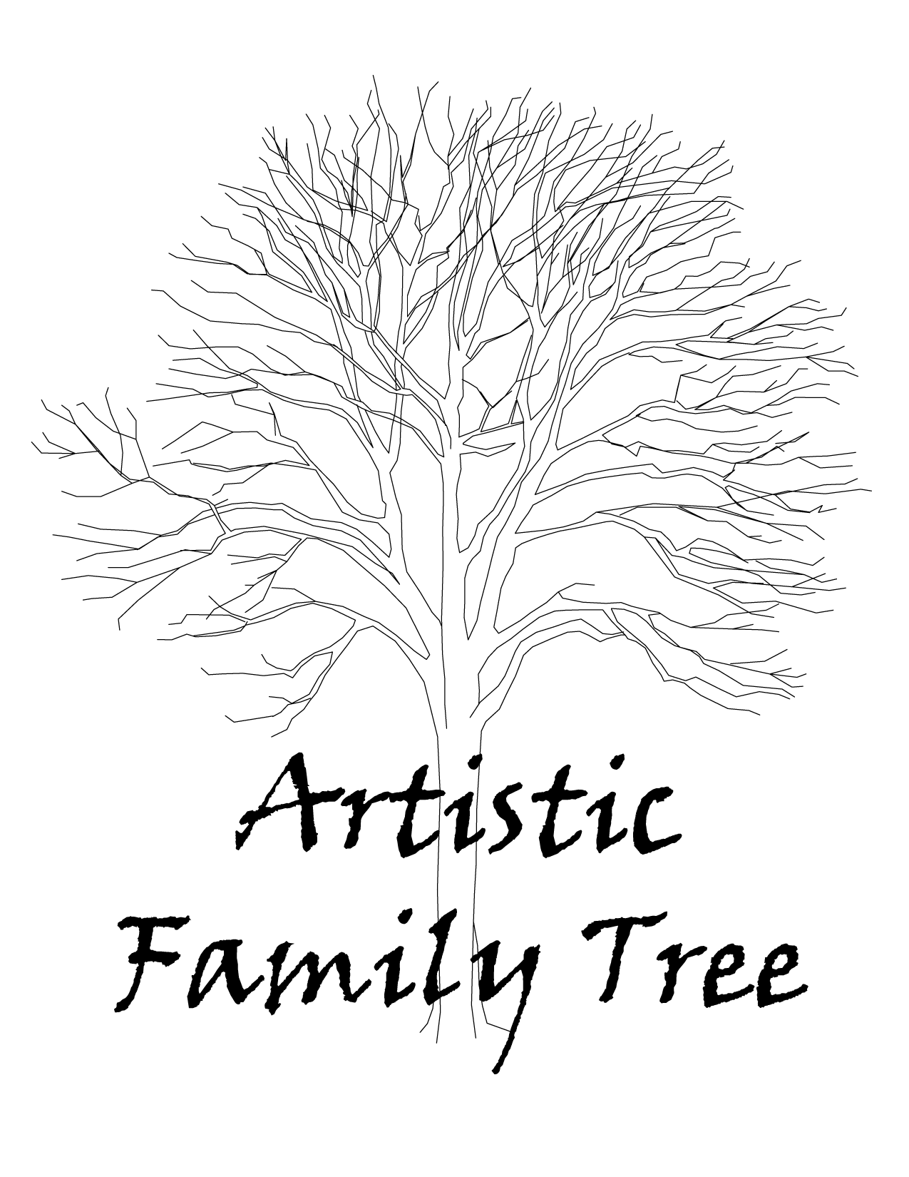 Coming soon Artistic Family Tree.